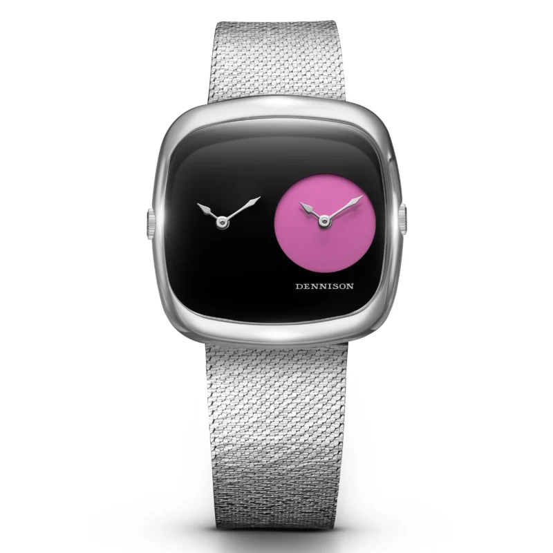Dennison Watch - Dual Time - Capsule Collection II - Pink Lacquer