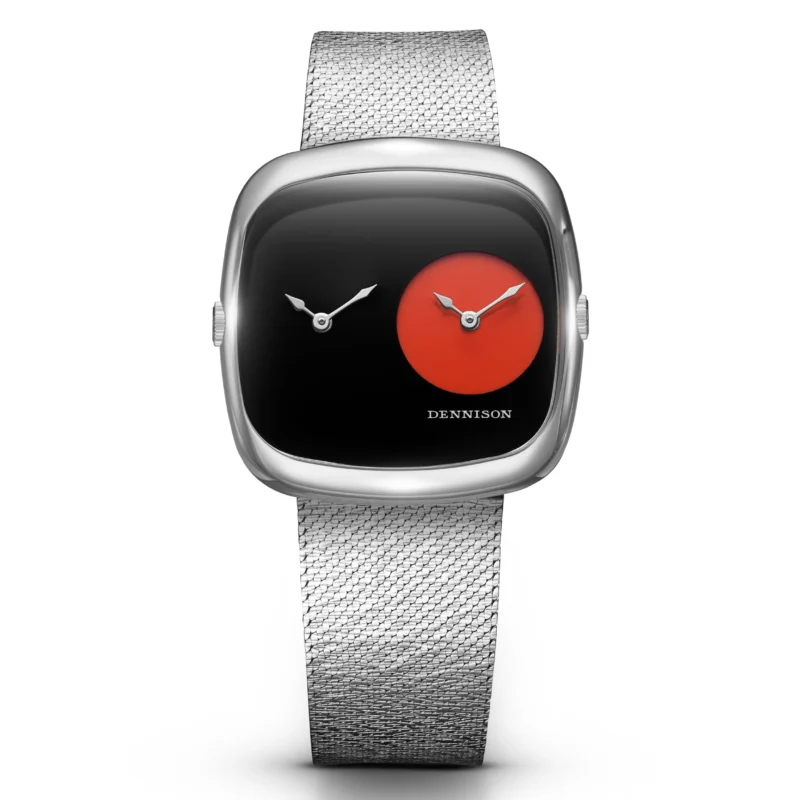 Dennison Watch - Dual Time - Capsule Collection II - Red Lacquer