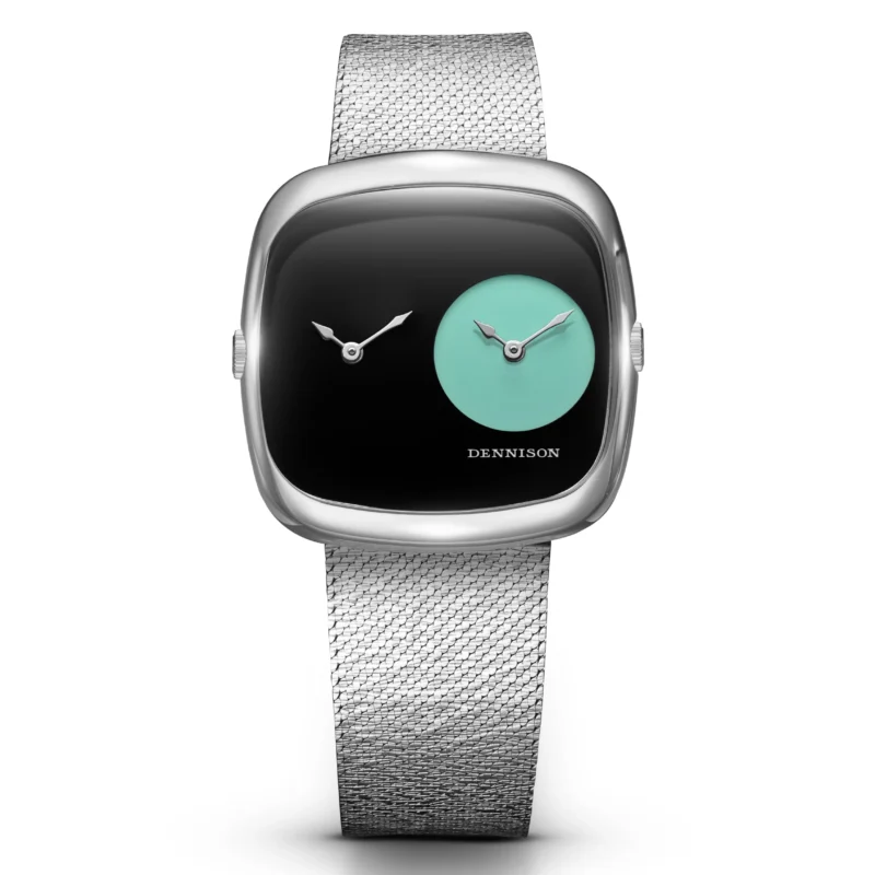 Dennison Watch - Dual Time - Capsule Collection II - Turquoise Lacquer